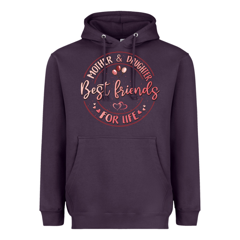 Mother And Daughter Best Friends For Life Heavyweight Hoodie by MaliasSmallBusiness | Teevron