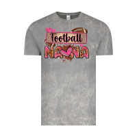 Cloud Rock football nana with leopard Vintage Tee - Zillion Design Studio