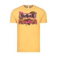 Vintage Mustard football nana with leopard Vintage Tee - Zillion Design Studio