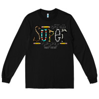 Black not all super heroes wear capes Long Sleeve Tee - CowhideDigitalArt