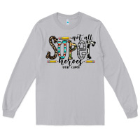 Moon Dust not all super heroes wear capes Long Sleeve Tee - CowhideDigitalArt