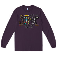 Plum not all super heroes wear capes Long Sleeve Tee - CowhideDigitalArt
