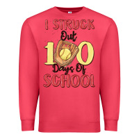 Cardinal i struck out 100 days of school Premium Sweatshirt - MaliasSmallBusiness