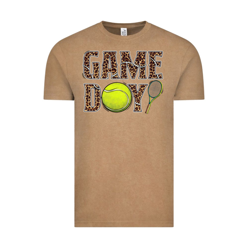 Tennis Game Day Vintage Tee by BarkalooDesign | Teevron