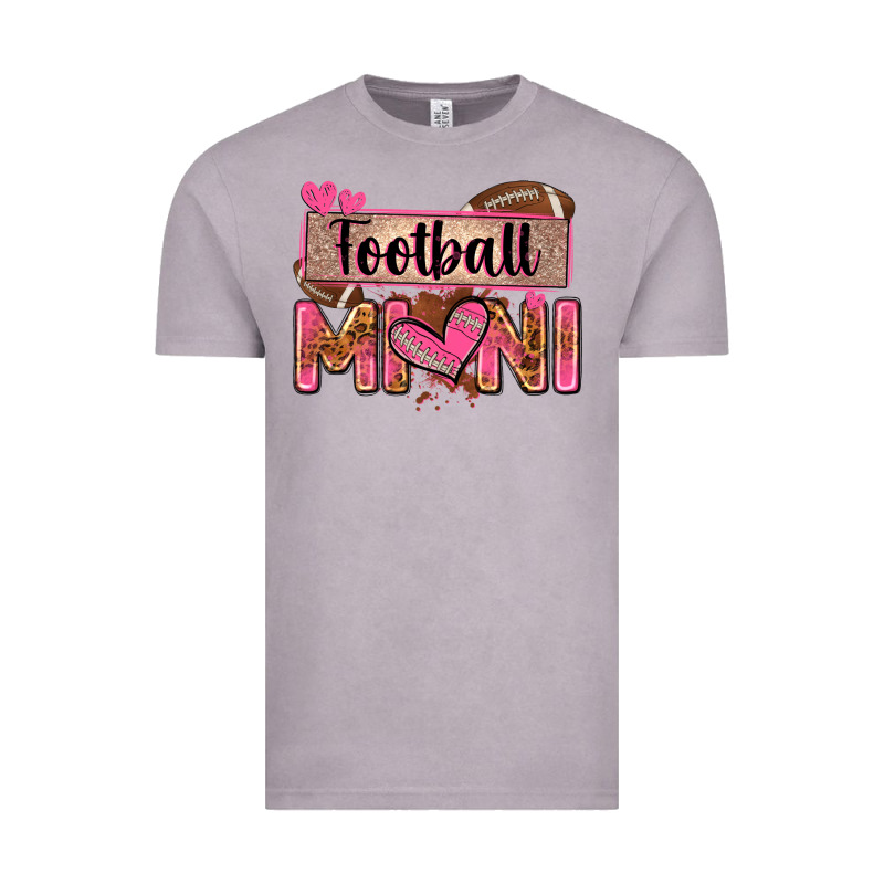 Football Mini With Leopard Vintage Tee by Zillion Design Studio | Teevron