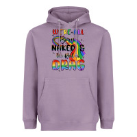 Lavender we're all born naked the rest is drag Heavyweight Hoodie - MaliasSmallBusiness