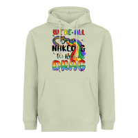 Matcha we're all born naked the rest is drag Heavyweight Hoodie - MaliasSmallBusiness