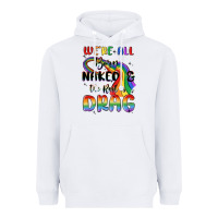 White we're all born naked the rest is drag Heavyweight Hoodie - MaliasSmallBusiness