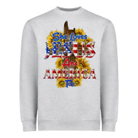 She Loves Jesus Heavyweight Sweatshirt | Teevron