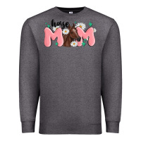 Charcoal Heather horse mom Premium Sweatshirt - MaliasSmallBusiness