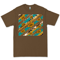 Cacao leopard cowhide  leather sunflowers Premium Tee - Artiststas