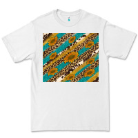 White leopard cowhide  leather sunflowers Premium Tee - Artiststas
