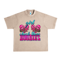 French Oak Girl Check Those Boobies Urban Heavy Tee - texasbilliewilder