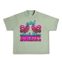 Oil Green Girl Check Those Boobies Urban Heavy Tee - texasbilliewilder