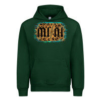Foreset Green Leopard Patterned Mini Tried Urban Hoodie - Bettercallsaul