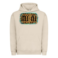 Pigment French Oak Leopard Patterned Mini Tried Urban Hoodie - Bettercallsaul
