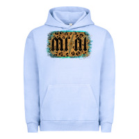 Pigment Grape Ice Leopard Patterned Mini Tried Urban Hoodie - Bettercallsaul
