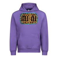 Tulip Leopard Patterned Mini Tried Urban Hoodie - Bettercallsaul