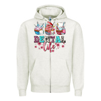 Dental Life With Cupcakes Zipper Hoodie | Teevron