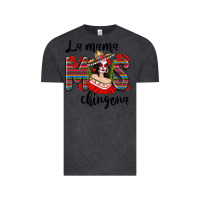 Vintage Black la mama mos chingona Vintage Tee - texasbilliewilder
