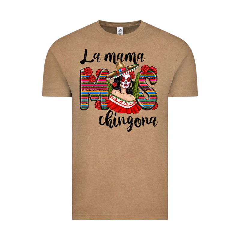 La Mama Mos Chingona Vintage Tee by texasbilliewilder | Teevron