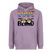 Lavender love is blind Heavyweight Hoodie - MaliasSmallBusiness