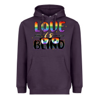 Plum love is blind Heavyweight Hoodie - MaliasSmallBusiness