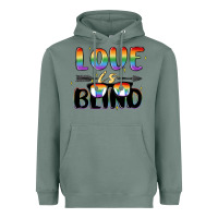 Sage love is blind Heavyweight Hoodie - MaliasSmallBusiness