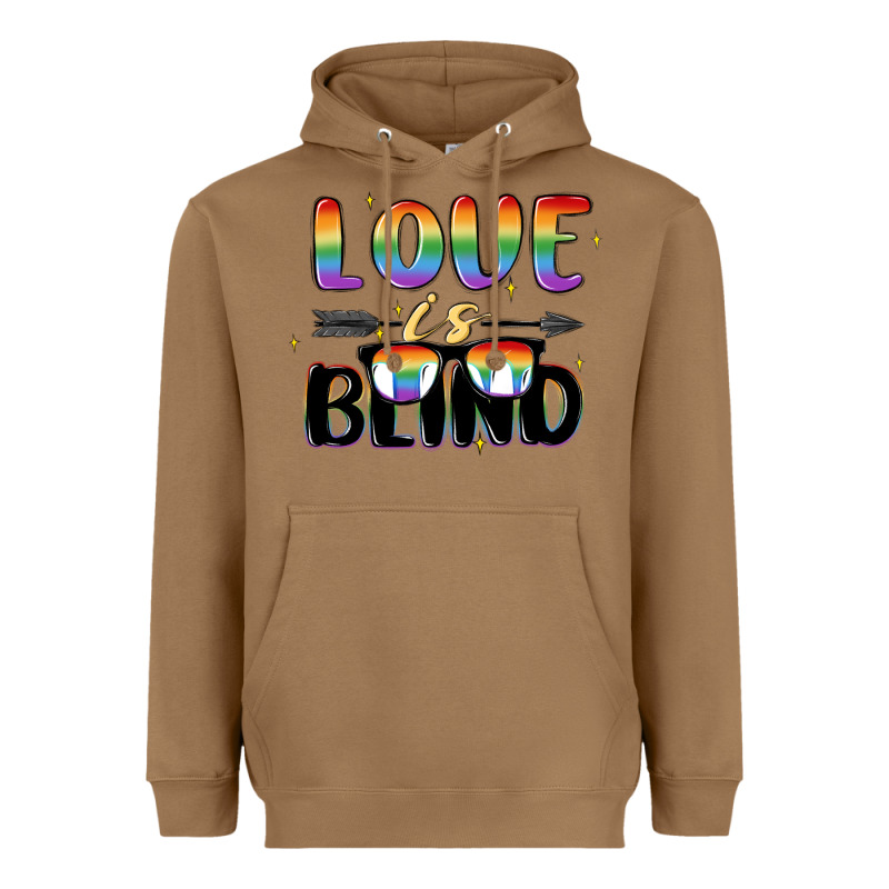 Love Is Blind Heavyweight Hoodie by MaliasSmallBusiness | Teevron
