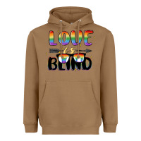 Toasted Coconut love is blind Heavyweight Hoodie - MaliasSmallBusiness