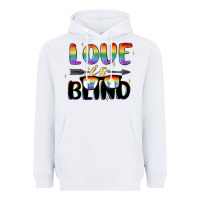 White love is blind Heavyweight Hoodie - MaliasSmallBusiness