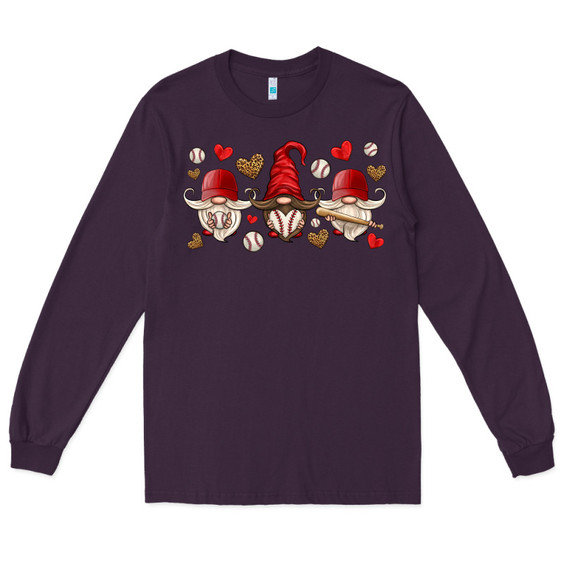 Baseball Gnome Long Sleeve Tee by HRA Design Shop | Teevron