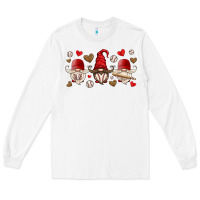 White baseball gnome Long Sleeve Tee - HRA Design Shop