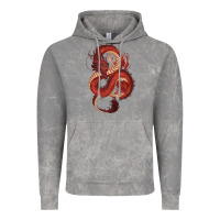 Cloud Rock red dragon Vintage Hoodie - RanaPortraitStore