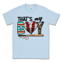Dusty Blue baseball Classic Tee - CowhideDigitalArt
