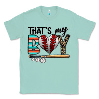Seafoam baseball Classic Tee - CowhideDigitalArt