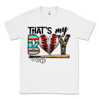 White baseball Classic Tee - CowhideDigitalArt