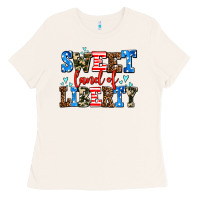 Bone sweet land of liberty Ladies Tee - AdoDesignShop