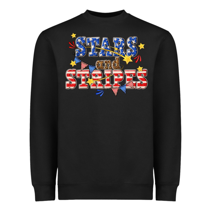 Stars And Striper Billie Wilder Heavyweight Sweatshirt by texasbilliewilder | Teevron