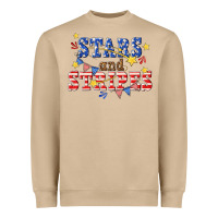 Mushroom stars and striper billie wilder Heavyweight Sweatshirt - texasbilliewilder