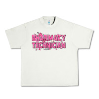 Pistachio Breast Cancer Pharmacy Technician Urban Heavy Tee - texasbilliewilder