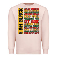 Pale Pink black history  month Premium Sweatshirt - MaliasSmallBusiness