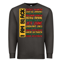 Smoke black history  month Premium Sweatshirt - MaliasSmallBusiness