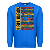 True Royal black history  month Premium Sweatshirt - MaliasSmallBusiness