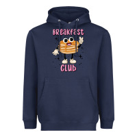 Navy breakfast club Heavyweight Hoodie - MaliasSmallBusiness