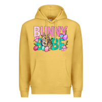 Antique Gold Bunny Babe Easter Premium Hoodie - BundleAndBundleShop