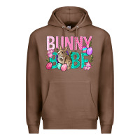Chestnut Bunny Babe Easter Premium Hoodie - BundleAndBundleShop