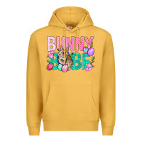 Mustard Bunny Babe Easter Premium Hoodie - BundleAndBundleShop