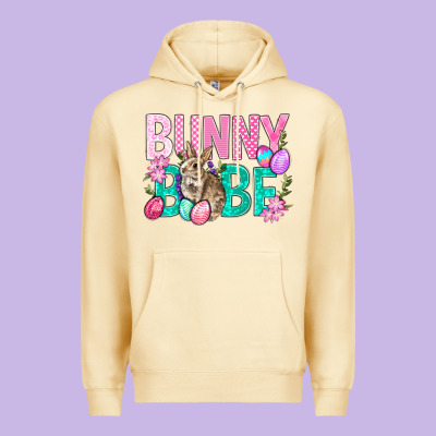 Bunny Babe Easter Premium Hoodie Designed By Bundleandbundleshop