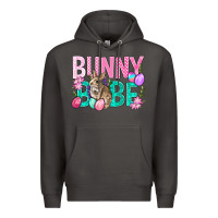 Smoke Bunny Babe Easter Premium Hoodie - BundleAndBundleShop